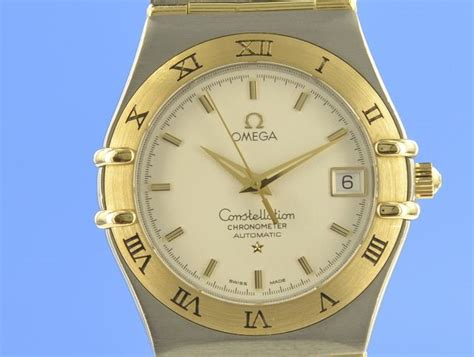 omega constellation stahl gold 50er jahre|omega constellation gesponsert.